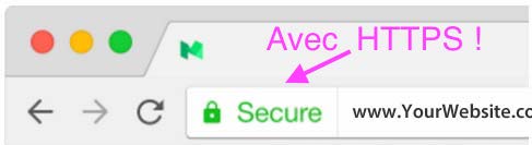 Avec le HTTPS