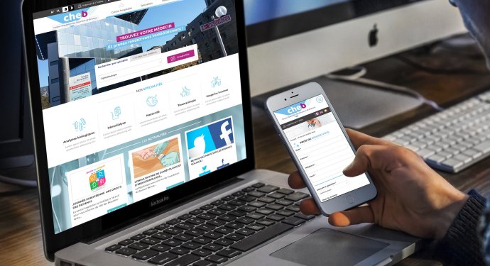 Site internet du Centre Hospitalier des Escartons de Briançon