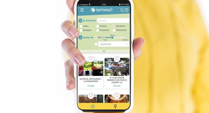 Appli Mobile PWA Le Petit Oiseau