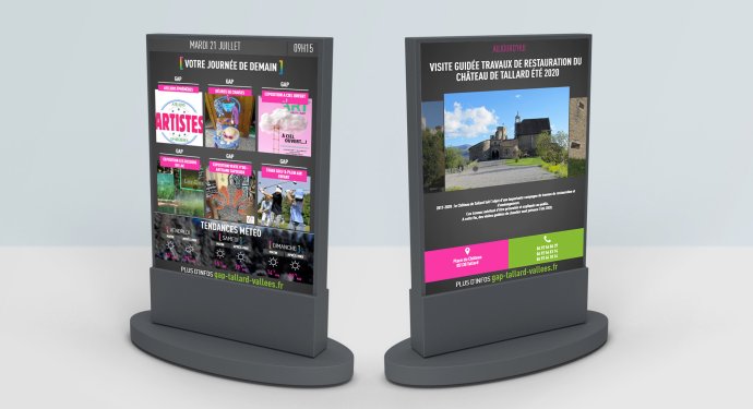 Présentation des écrans dynamiques