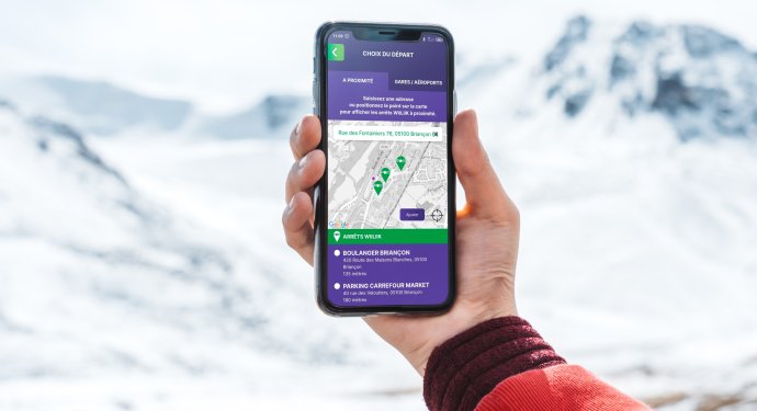 Présentation d'un écran de l'application Wiiliik