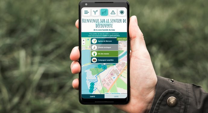 Présentation du site du sentier de découverte