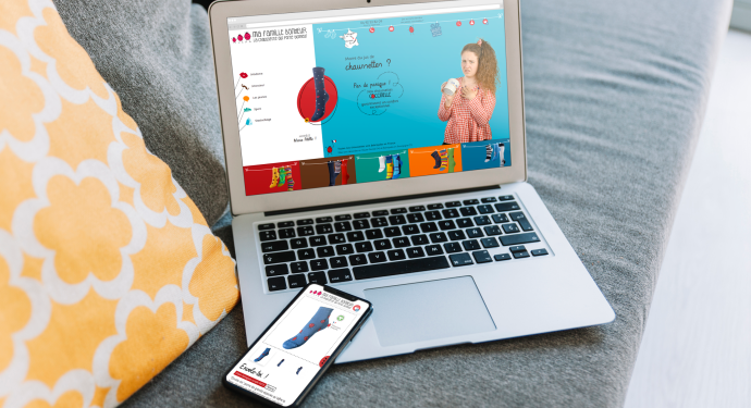 Ma Famille Bonheur - Chaussettes Coccinelle