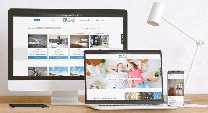 Présentation en responsive du site du cabinet du Révelly