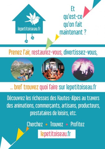 Flyer promotionnel LePetitOiseau.fr