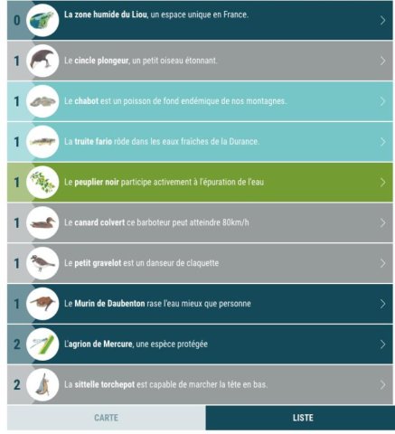 photo fiche pédagogique de sentier du Liou